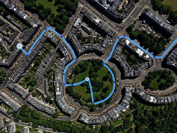 Track a cell phone location history of phone location